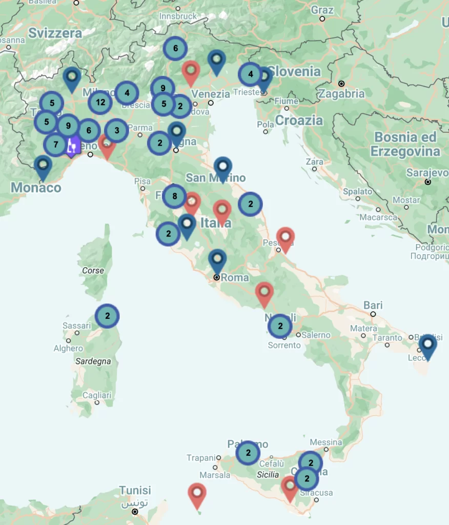 Mappa Italia