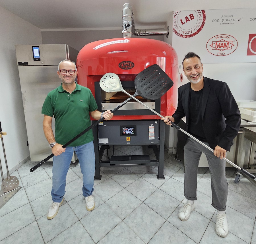 Pizza Leggera Lab_evidenza_Da sinistra Matteo Malaguti e Filippo Panini - Pizza Leggera Lab