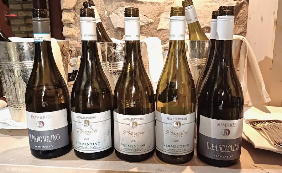 Verticale di Vermentino - Provveditore