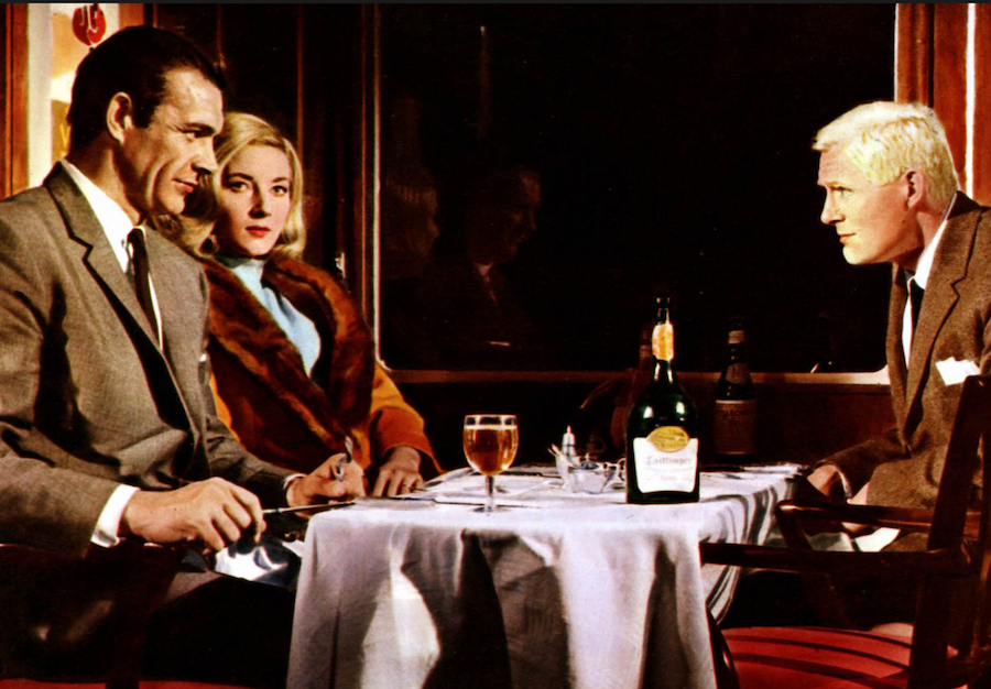 Dalla Russia con Amore (1963)_vino nel cinema_testo