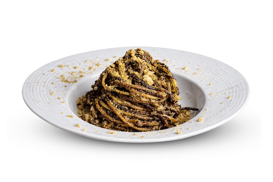 spaghetti con cime di rapa